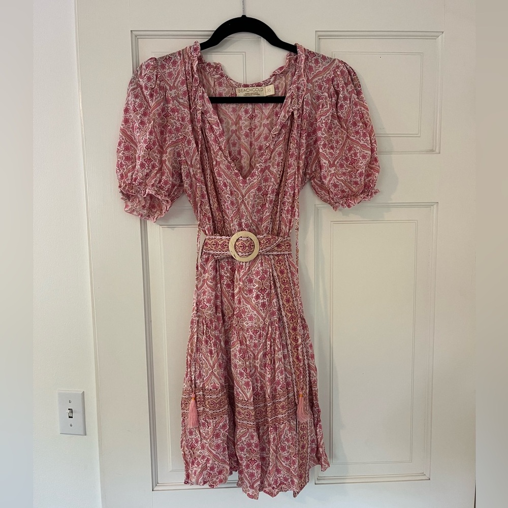 BEACHGOLD Ava Mini Dress in Dephina XS - Picture 4 of 7
